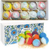 Picture of Nagaliving Bath Bombs Gift Set, 10 Organic Bubble Bath Bombs, Bath Gift for Valentine’s Day, Christmas