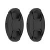Picture of SIOTI 86mm Lens Cap, 2 Packs + 1 Piece Cleaning Wiper, Model:LC-86, Compatiable with Camera Lens & Lens Filter & Filter Adapter Ring etc.(86mm)