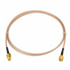 Picture of Bingfu SMA Female Bulkhead Mount to SMA Male RG316 Antenna Extension Cable 1m 3 feet 2-Pack Compatible with 4G LTE Router Gateway Cellular SDR USB Dongle Receiver