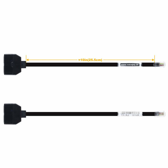 GetUSCart Telephone RJ9 4P4C Training Adapter Y Splitter for Headset