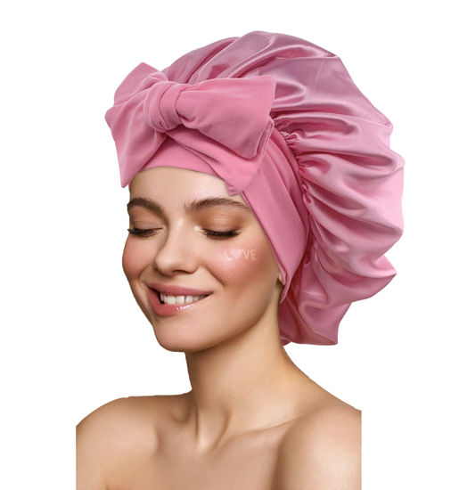 Hair bonnets deals for braids