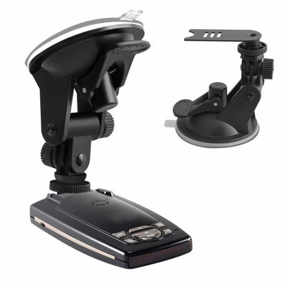 Picture of YeeBeny Suction Radar Detector Mount, Windshield & Dashboard Radar Holder Compatible with Escort Passport 9500i 7500 X50 X70 X80 Solo SC S2 S3 s75 Beltronics RX65 GX65 Red (Not for Escort IX & MAX)