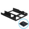 Picture of S.H.Y SPRUCES SSD Metal Mounting Bracket Kit, 2.5 to 3.5 Hard Drive Adapter, Compatible with Any 2.5 to 3.5 Drive Bay, with SATA Data Transfer Cable and SATA Power Cable