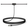 Picture of Bingfu Car Antenna Car FM AM Radio Dipole Antenna Adhesive Mount Car Stereo Antenna for Vehicle Truck SUV Car Radio Stereo in Dash Head Unit CD Media Receiver Player Audio Radio Marine Boat Radio