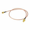Picture of Bingfu WiFi Antenna Extension Cable (2-Pack) RP-SMA Male to RP-SMA Female Bulkhead Mount RG316 Cale 60cm 24 inch for WiFi Router Security IP Camera Wireless Mini PCI Express PCIE Network Card Adapter