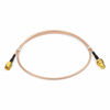 Picture of Bingfu WiFi Antenna Extension Cable (2-Pack) RP-SMA Male to RP-SMA Female Bulkhead Mount RG316 Cale 60cm 24 inch for WiFi Router Security IP Camera Wireless Mini PCI Express PCIE Network Card Adapter