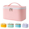 Picture of Makeup Bag Cosmetic Bags Small for Women Ladies Zipper Pouch Makeup Organizer Waterproof Cute (Light Pink)