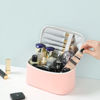 Picture of Makeup Bag Cosmetic Bags Small for Women Ladies Zipper Pouch Makeup Organizer Waterproof Cute (Light Pink)