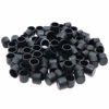 Picture of RCA Female Connector Dust Proof Cap Protector Cover 100 Pcs Black