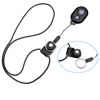 Picture of CamKix Camera Shutter Remote Control with Bluetooth Wireless Technology - Black - Lanyard with Detachable Ring Mount - Capture Pictures/Video Wirelessly at 30 ft Compatible with iPhone/Android