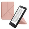 Picture of kwmobile Origami Case Compatible with Kobo Clara 2E / Tolino Shine 4 Case - Slim PU Leather Cover with Stand - Rose Gold