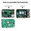 Picture of GeeekPi Acrylic Case for Raspberry Pi 4 Model B & Raspberry pi 3 Model B+, Raspberry Pi Case with Cooling Fan and 7PCS Heatsinks for Raspberry Pi 4 Model B/Pi 3B+/ Pi 3B/ 2B (Clear)