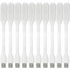 Picture of FINENIC USB LED Light Lamp for Power Bank, Portable Eye Care Mini Night Light with Flexible Arm, USB Gooseneck Reading Lamps Book Light,Compatible for Desktop, Notebook Laptop (10-White)