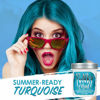 Picture of Punky Semi Permanent Conditioning Hair Color, Vegan, PPD and Paraben Free, may last for 5-40 washes, 3.5oz, Turquoise