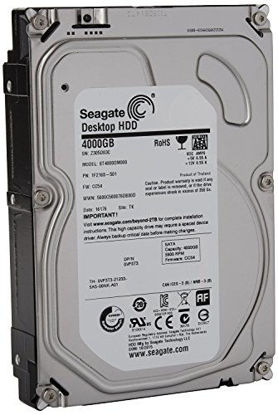 Picture of Seagate SATA 6Gb/s 3.5-Inch 4TB Desktop HDD (ST4000DM000)