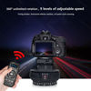 Picture of Mcoplus YT1200 Intelligent Rotation Remote Control Pan Tilt Head, Automatic Motorized Rotating Panoramic Head for Cameras/Smartphones (Limited Weight Under 1kg)