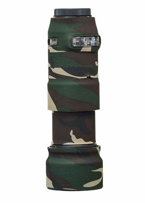 Picture of LensCoat Cover Camouflage Neoprene Camera Lens Cover Protection Sigma 100-400mm F/5-6.3 DG OS HSM Contemporary, Forest Green (lcs100400fg)