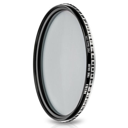 Picture of NiSi 58mm True Color PRO Nano CPL | Rotating Circular Polarizing Camera Lens Filter | Glare Reducing, Nano Coated Optical Glass, Zero Color Shift | Long-Exposure and Landscape Photography