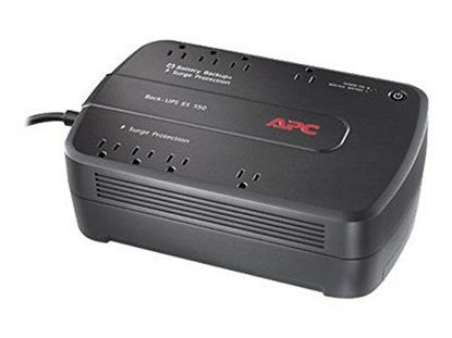 Picture of APC Back-UPS ES 550 - UPS - AC 120 V - 330 Watt - 550 VA - USB - 8 output connector(s)
