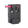 Picture of Nitze V Mount Battery Plate with 8V/3A DC, 14.8V/3A D-tap and PD 3.0 USB-C Output Ports Mini V Mount Plate - N21-D6
