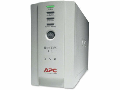Picture of APC Battery Back Up Surge Protector, 350VA Backup Battery Power Supply, BK350 Back-UPS