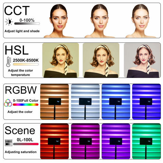 SOONPHO-Lampe LED P20, 2500K-8500K RGB CRI95 +, anciers de glace