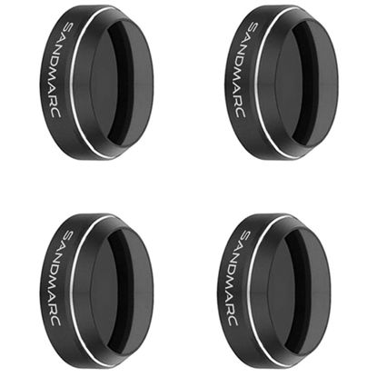 Picture of SANDMARC Pro Filters for DJI Mavic Pro & Platinum - ND4/PL, ND8/PL, ND16/PL, ND32/PL Filter Set (4-Pack)