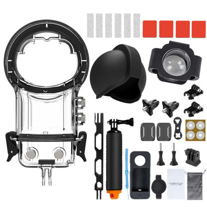 Picture of Accessories Kits for Insta360 X3 Waterproof Housing Dive Case Float Handle Silicone Cover Lens Protector Extension Stand Arm