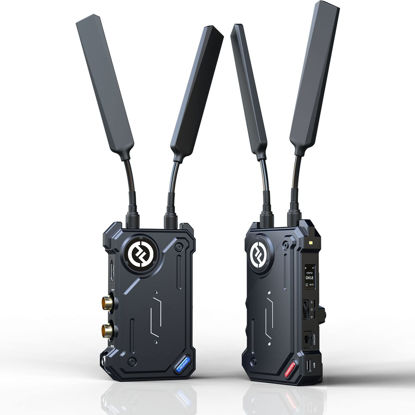 Picture of Hollyland Cosmo C1 [Official] 1000ft Wireless HDMI/SDI Video Transmission System 40ms 1080P 12-20Mbps 5G Image&Audio Transmitter Receiver, Embedded UVC Live Stream Seamless Channel Switch SDI-Loopout