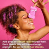 Picture of HALLY Shade Stix | Pink Temporary Hair Color for Kids & Adults | Hair Coloring Product for Creative Looks | Temporary Hair Dye Kit | Pink Hair Dye | Easy Application | Alternative to Pink Hair Chalk & Hair Spray | Washable Hair Product
