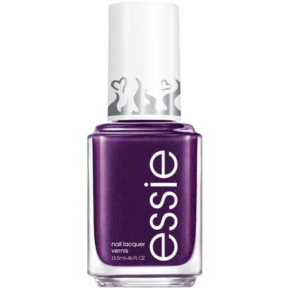 Picture of essie Salon-Quality Nail Polish, 8-free Vegan, Valentines Day 2023 collection, Purple, Flirt With Freedom, 0.46 fl oz