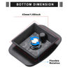 Picture of 2 Pieces Tripod Quick Release Plate Tripod Adapter Mount Camera Tripod Adapter Plate Parts for Tripods and Cameras Tripod Mount QB-4W (43 x 43 mm/ 1.7 x 1.7 Inch)