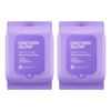 Picture of Unicorn Glow Makeup Remover Cleansing Face Wipes - 2 EA [50 count] XL Oversize Biodegradable Daily Cleansing Facial Towelettes to Remove Makeup, Micellar Water, Charcoal, Aloe Extract and Vitamin E, Alcohol Free, Paraben Free - CALL IT A DAY (2 EA)