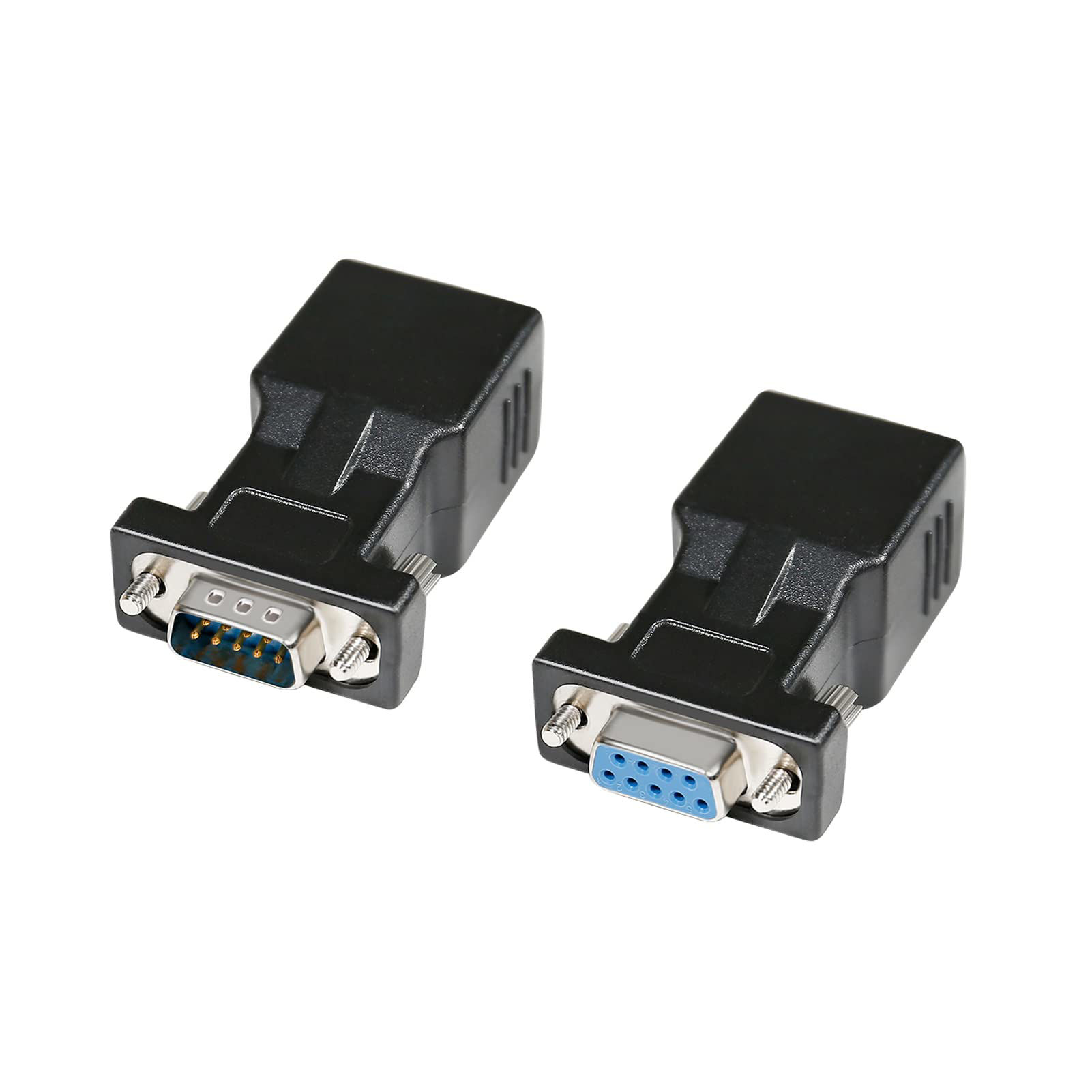 GetUSCart DTech RS232 DB9 to RJ45 Serial Adapter DB9 Female to RJ45