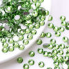Picture of Novani Rhinestones 1440pcs SS20 Glass Rhinestones Crystal Flatback Gemstones for Crafts Nails Makeup Bags and Shoes Decoration（SS20, Light Green）