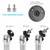 Picture of MvToe Mini Projector Mount Ceiling Wall Bracket Holder Compatible with DBPOWER, TMY, DRJ, CiBest, QKK, PVO, VANKYO, FANGOR, Anker and Most Other Mini Projector(175mm, Silver)
