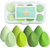 Picture of COSTICA Makeup Sponge Set Blender, Beauty Sponge Makeup Blender Flawless for Liquid - Multi Colored 8 pcs Exquisite Packeged