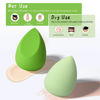 Picture of COSTICA Makeup Sponge Set Blender, Beauty Sponge Makeup Blender Flawless for Liquid - Multi Colored 8 pcs Exquisite Packeged