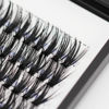 Picture of Bodermincer 20D/30D Cluster to Choose Large Tray 240pcs D Curl 8-22mm to Choose Professional Makeup Individual Cluster EyeLashes Grafting Fake False Eyelashes Eyelash Extension Individual Eyelash Bunche (30D-15mm)