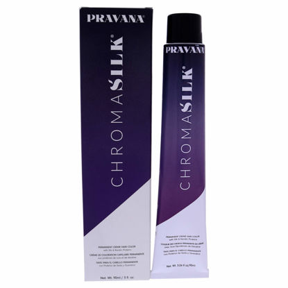 Picture of Pravana ChromaSilk Creme Hair Color - 5N Light Brown Unisex, 3 Fl Oz (Pack of 1), (I0102763)