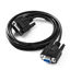 Picture of PhyinLan Straight Through DB9 RS232 Serial Cable, 6ft Male to Female 9 Pin Straight Through Extension Cable