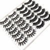 Picture of Losha 3D Faux Mink Lashes Dramatic Long False Eyelashes 14 Pairs Value Pack Handmade Reusable Thick Crossed Fake Eyelashes for Makeup Mix Styles (K38+K42)