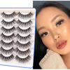 Picture of Losha Eyelashes Natural Look Faux Mink Lashes Pack Handmade Fluffy False Eyelashes 14 Pairs Eye Lashes (M809)