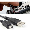 Picture of AlyKets Replacement CB-USB5/USB6/USB8 USB Battery Charger Camera Data Cable Lead Cord for Olympus TG Series TG 830 TG860 TG-2, C Series C-170 C-180 C-480 C-500,Pen-E Series,Traveller Series