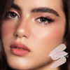 Picture of FOCALLURE Shimmer and Matte Cream Eyeshadow Stick,Smooth Brilliant Eye Brightener Pencil for Women,Long Lasting Waterproof Eye Shadow and Liners Makeup,CHAMPAGNE