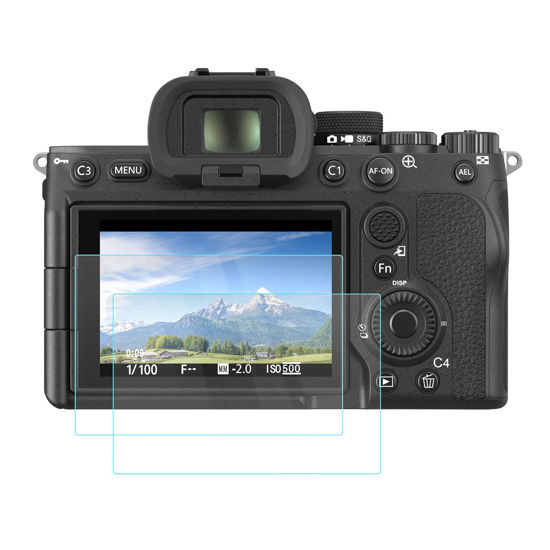 Picture of SMALLRIG A7 IV Screen Protector for Sony Alpha 7 IV, 0.4mm Ultra-Thin Tempered Glass (2-Pack) - 3750