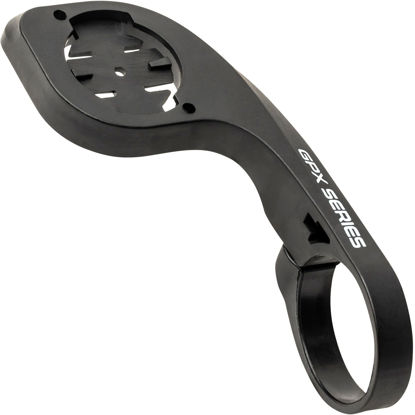 Picture of Night Provision GPX Series Bike Computer Mount, Bicycle Mount for Garmin Edge 25 130 200 500 510 520 530 800 810 820 830 GPS Computer, Out Front 31.8mm Handlebar, Quarter Turn & Twist