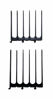 Picture of CombPal Scissor Clipper Over Comb Hair Cutting Tool - Barber Hair cutting kit - DIY Home Hair cutting Guide Comb Set (Jumbo Guide, Black)