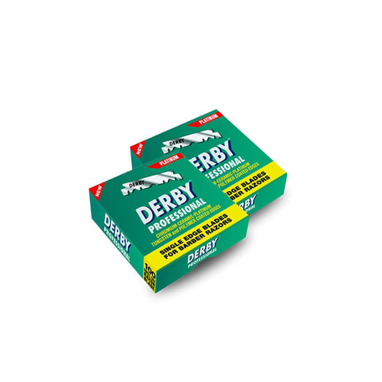 Picture of Derby Professional Single Edge Razor Blades, 100 Count (Pack of 2)