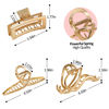 Picture of LUKACY 6 Pack Large Metal Hair Claw Clips - 4 Inch, Perfect Big gold Jaw hair clamps for Women and Thinner, Thick hair styling,Strong Hold, Fashion Hair Accessories (Style 2)